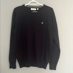 Calvin Klein Men's Black Sweater